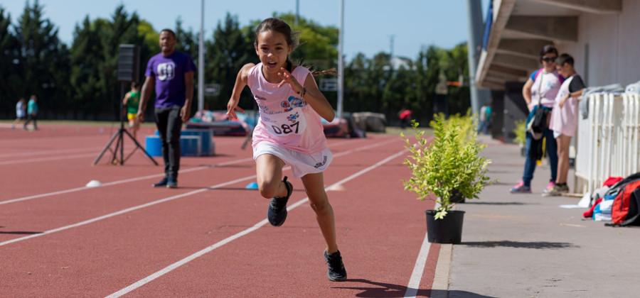 Resultados da prova de Atletismo